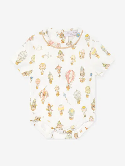Atelier Choux Baby Classic Bodysuit In White