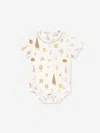 Atelier Choux Baby Classic Bodysuit In White