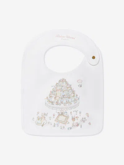 Atelier Choux Baby Satin Le Gateau Bib In Multicoloured