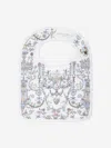 Atelier Choux Baby Satin Toile De Jouy  & Caitlin Wilson Bib In Multicoloured