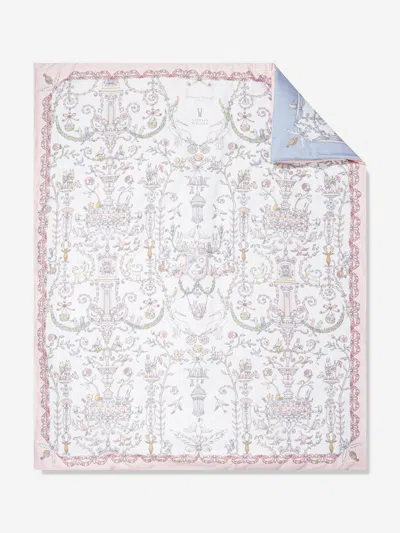 Atelier Choux Baby Toile De Jouy  & Caitlin Wilson Reversible Quilt In Multicoloured