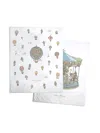 Atelier Choux Balloon And Carousel Changing Mat Set In White