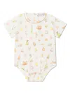 Atelier Choux Bébé Choux-print Cotton Body In White