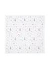 Atelier Choux Cake-print Organic-cotton Blanket In White