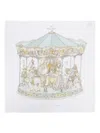 Atelier Choux Carousel-print Blanket In Neutrals