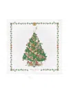 Atelier Choux Christmas Morning Print Blanket In White