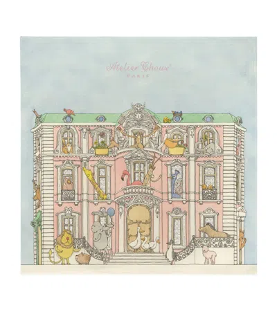 Atelier Choux Cotton Monceau Mansion Swaddle In Multi