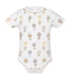 Atelier Choux Cotton Townhouse Bodysuit In White