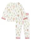 Atelier Choux Graphic-print Loungewear Set In White