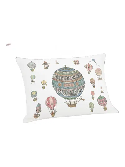 Atelier Choux Hot Air Balloon Cushion Cover In White