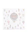 Atelier Choux Patterned Intarsia Knit Blanket In White