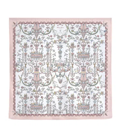 Atelier Choux X Caitlin Wilson Toile De Jouy Blanket In Pink
