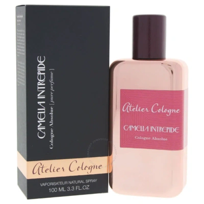 Atelier Cologne Camelia Intrepide By  For Unisex - 3.3 oz Cologne Absolue Spray In Camel / Rose / Violet