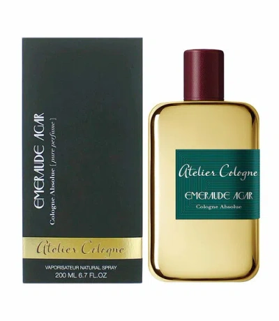 Atelier Cologne Emeraude Agar /  Cologne Spray 6.7 oz (200 Ml) (u) In Black