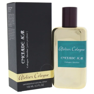Atelier Cologne Emeraude Agar By  For Unisex - 3.3 oz Cologne Absolue Spray In Black