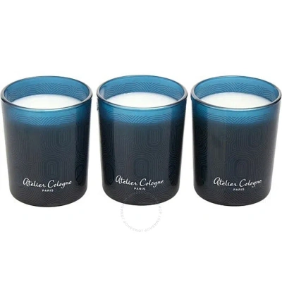 Atelier Cologne Mini Candles 3 X 70g Trio Set  3614273517782 In Orange