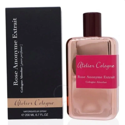 Atelier Cologne Rose Anonyme Extrait Cologne Absolute Edc Spray 6.7 oz Fragrances 3700591208669 In White