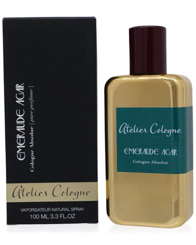 Atelier Cologne Unisex 3.3oz Emeraude Agar Cologne Spray In White