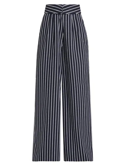 Atelier Crump Women's Ryu Pinstripe Pants In Multi