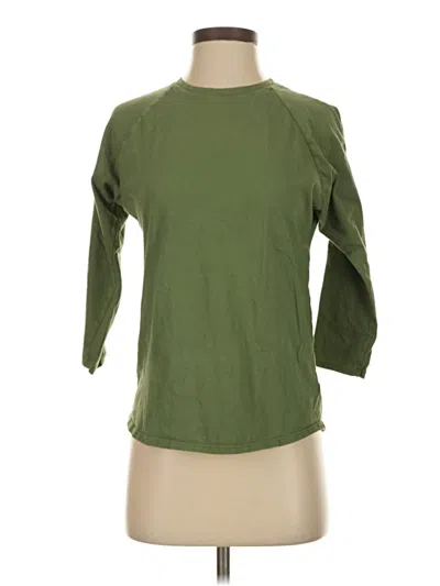 Pre-owned Atelier Delphine 3/4 Sleeve T-shirt In Green