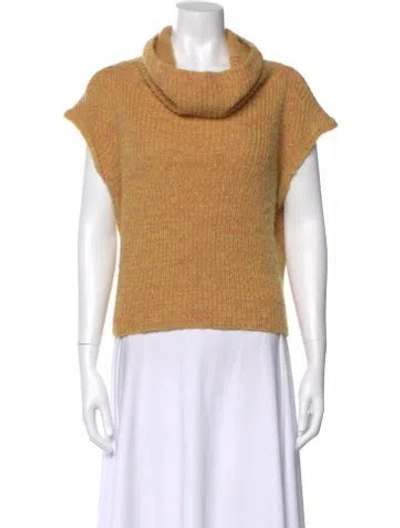 Pre-owned Atelier Delphine Alpaca Cowl Neck Sweater In Multi