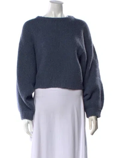 Pre-owned Atelier Delphine Crew Neck Sweater In Blue
