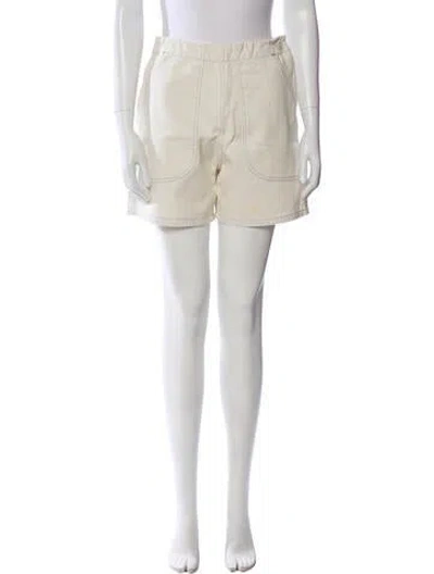 Pre-owned Atelier Delphine Mini Shorts In Neutral