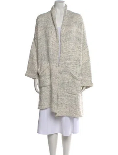 Pre-owned Atelier Delphine Open Front Sweater W/ Tags In Multi