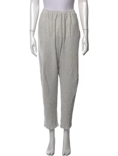 Pre-owned Atelier Delphine Straight Leg Pants In Grey