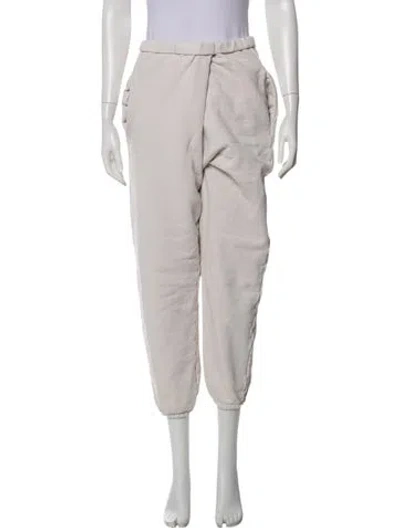 Pre-owned Atelier Delphine Sweatpants In White