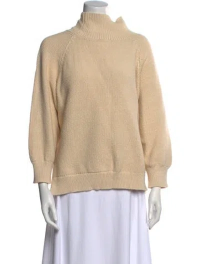 Pre-owned Atelier Delphine Turtleneck Sweater In Neutral