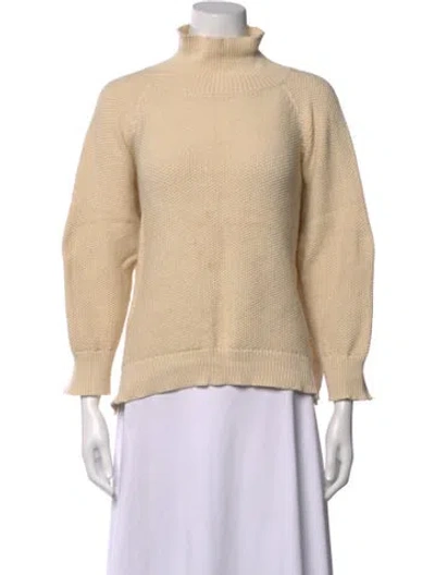 Pre-owned Atelier Delphine Turtleneck Sweater In Neutrals