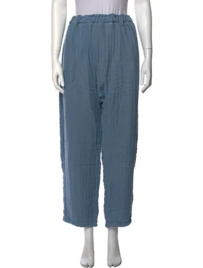 Pre-owned Atelier Delphine Wide Leg Pants In Blue