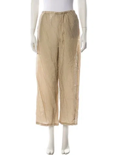 Pre-owned Atelier Delphine Wide Leg Pants In Neutral