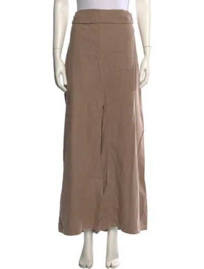 Pre-owned Atelier Delphine Wide Leg Pants In Neutral
