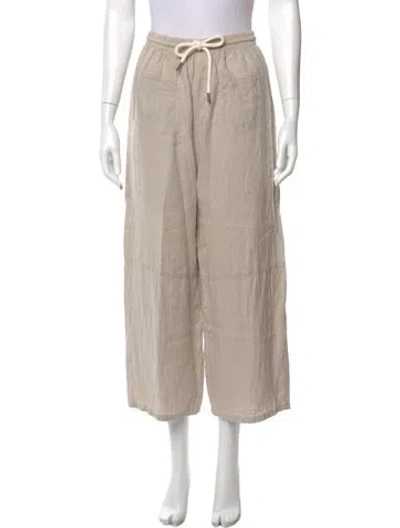 Pre-owned Atelier Delphine Wide Leg Pants In Neutral