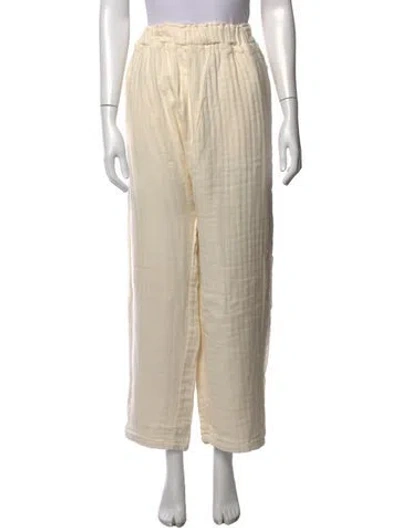 Pre-owned Atelier Delphine Wide Leg Pants W/ Tags In Neutrals