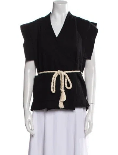 Pre-owned Atelier Delphine Wool Jacket W/ Tags In Black