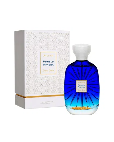 Atelier Des Ors Unisex 3.4oz Pomelo Riviera Edp In Transparent