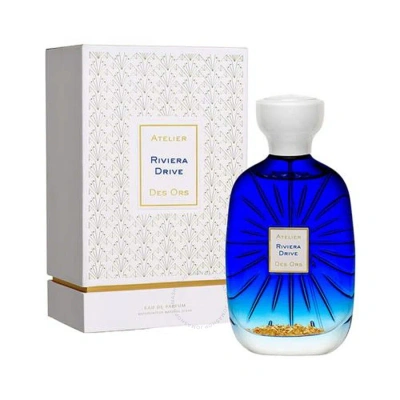 Atelier Des Ors Unisex Riviera Drive Edp Spray 3.4 oz Fragrances 3760027140482 In White