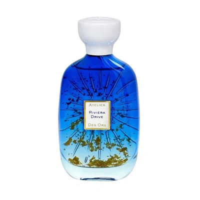 Atelier Des Ors Unisex Riviera Drive Edp Spray 3.4 oz (tester) Fragrances 3760027140567 In Blue