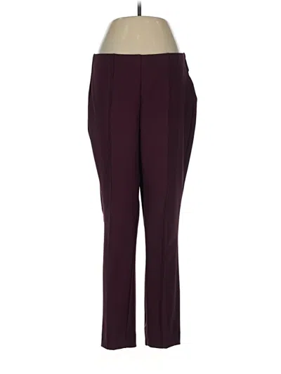 Pre-owned Atelier Dress Pants In Burgundy