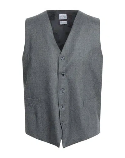 Atelier F & B Man Tailored Vest Grey Size Xl Wool