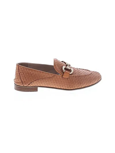 Pre-owned Atelier Flats In Brown