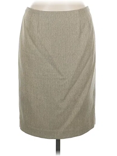 Pre-owned Atelier Formal Skirt In Gray