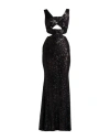 Atelier Legora Woman Maxi Dress Black Size 8 Polyester, Nylon