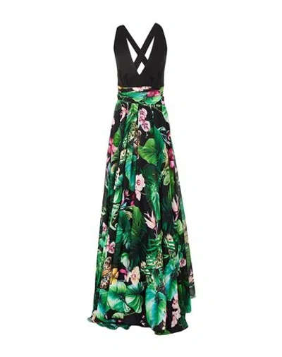 Atelier Legora Woman Maxi Dress Black Size 8 Viscose, Polyamide, Elastane
