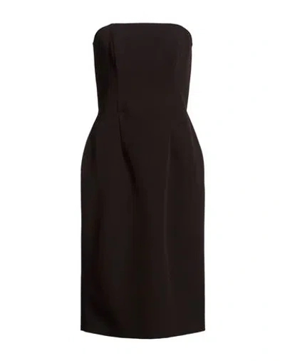 Atelier Legora Woman Mini Dress Black Size 8 Viscose, Elastane