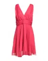 Atelier Legora Short Dresses In Red