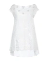 Atelier Legora Woman Top White Size 10 Polyamide, Nylon